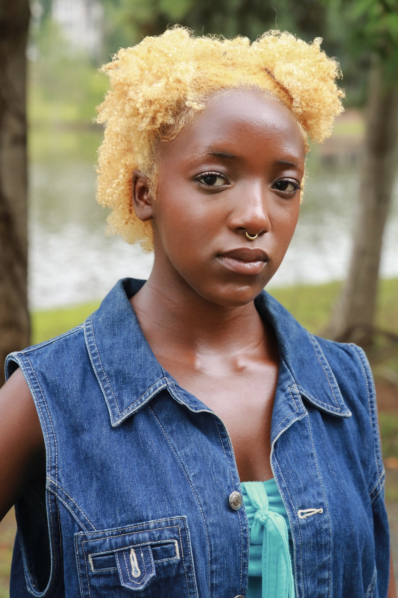 Amauriah serious outdoor portrait
